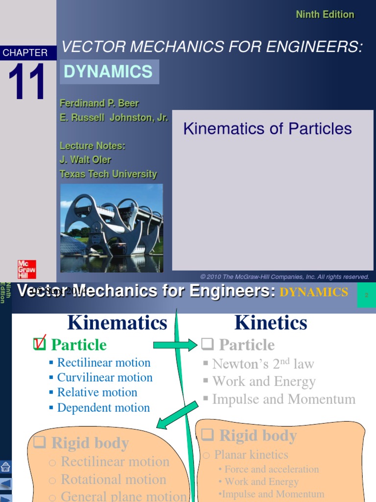 MEC420 - Kinematics of Particles | PDF | Kinematics | Acceleration