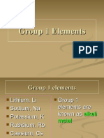 Chapter 4c Group 1 Elements