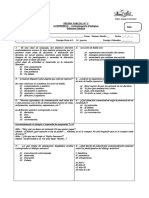 Prueba de Comunicación Dialógica Fila A