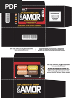 Molde Caixa Suplemento Do Amor