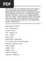 Download My Free Piano Sheet Music List by Dean SN37969209 doc pdf