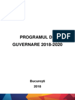 Programul de Guvernare 2018-2020