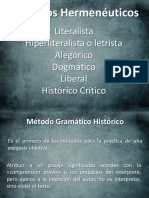 Hermeneutica - 11 Oct - Método Gramático Histórico