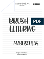 BrushLettering Mayusc