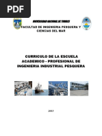 Plan de Estudios - Ing. Industrial Pesquera