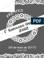 Simulado Pre Ifes