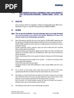 ESP Completion Running Procedure Guide | PDF | Pipe (Fluid Conveyance ...