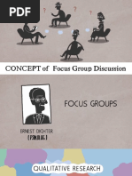Focus Group Discussion Flow Guide | PDF | Focus Group | Human Communication