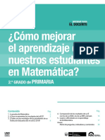 Informe para El Docente Matemática BAJA PDF