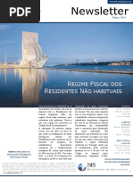 Regime Fiscal Dos Residentes Não Habituais