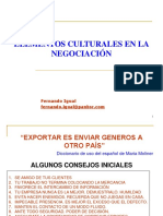 Elementos Culturales en La Negociación