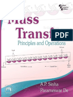 Mass Transfer, principles and Operations