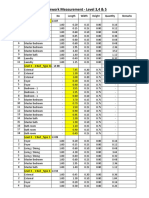 Blockwork Measurements - Qatar Tower