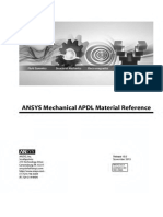 ANSYS Mechanical APDL Material Reference