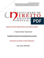 Curso de Direito Administrativo - FDUNL