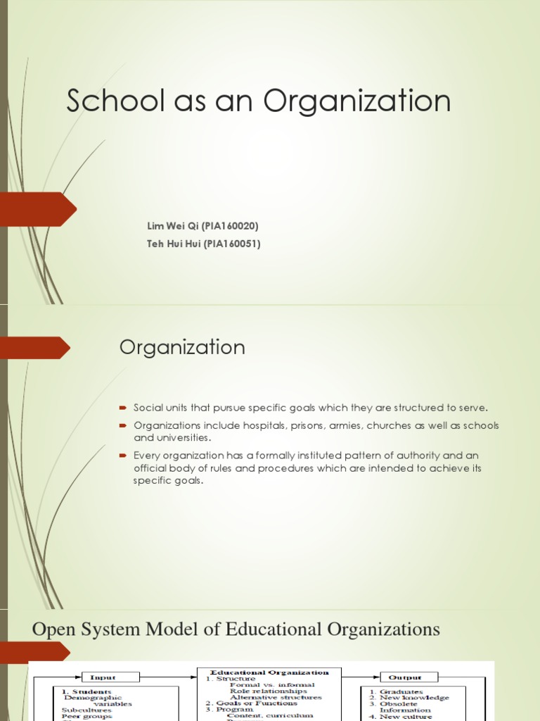 Understanding School as an Organization | PDF | Bureaucracy | Schools