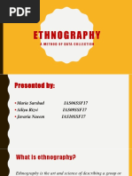 Ethnographic Interview Questions Guide | PDF | Ethnography ...