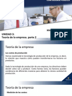 Teoría de la empresa: costes de producción y elección de factores