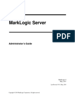 Admin MarkLogic Server