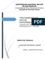 Unmsm Laboratorio de Fisica I - Informe