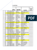 Listado Final Para Auditoria