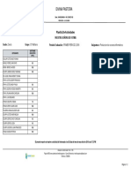 Reporte Planilla Actividades