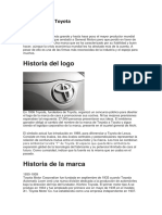 La Historia de Toyota