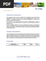 Ficha Tecnica R134A