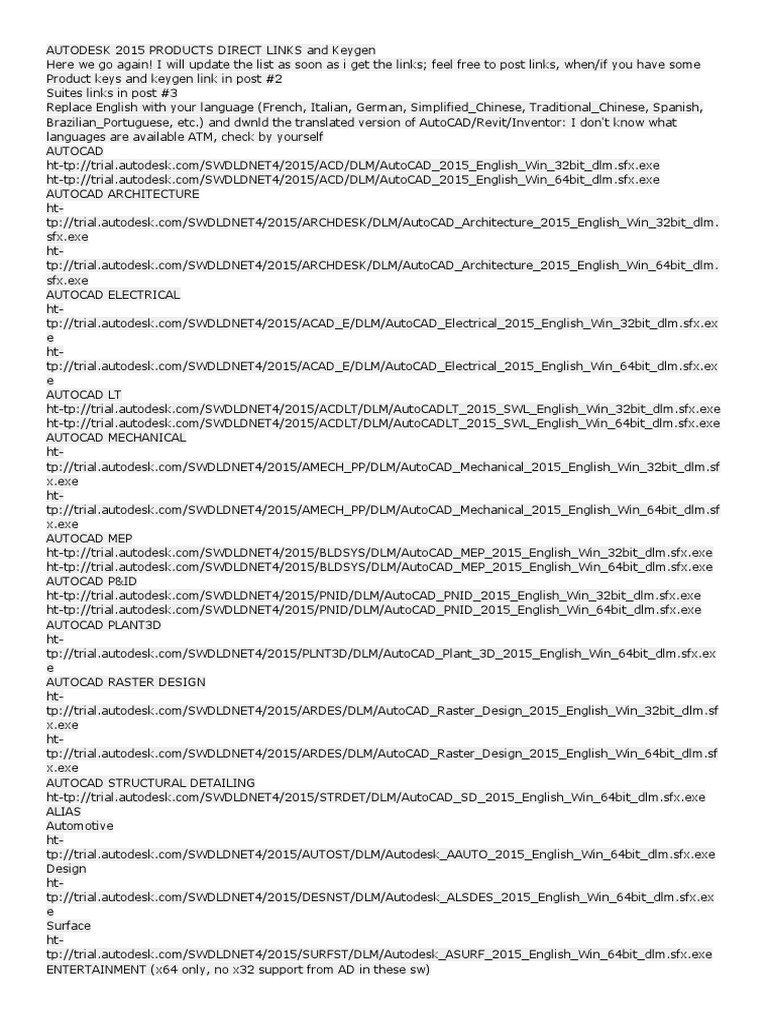 Navisworks Manage 15 32 64bit Ita Torrent Crack Keygen Autodesk 15 Products Direct Links And Keygen Autodesk