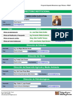 Directorio Institucional PEBLT 2017