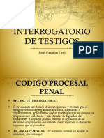 Tipos de preguntas para testigos en juicios penales