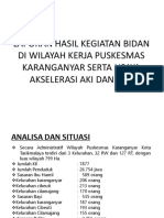 Power Point Laporan Hasil Kegiatan Bidan Di Wilayah Kerja Puskesmas Bu Nananan