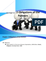 Chapter 2 Obligations of The Partners