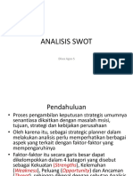 Analisis Swot