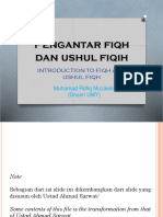 Introduction To Fiqh and Ushul Fiqh