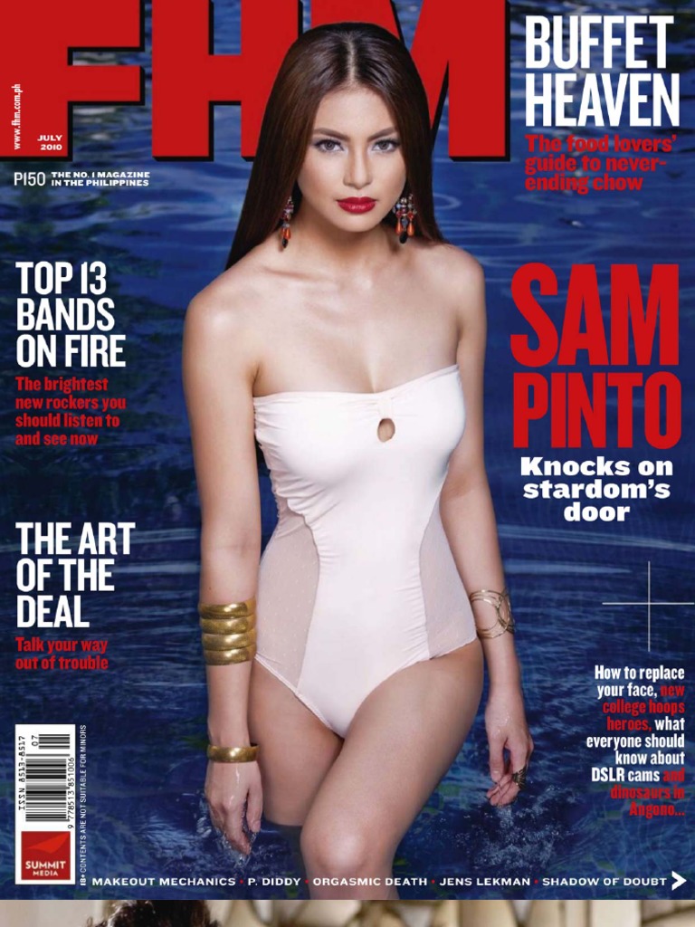 Sam Pinto Sex Scandal - FHM Philippines 07 2010 | Funk | Music