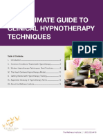 The Ultimate Guide To Clinical Hypnotherapy Techniques - Final Version - 4-8-2013 PDF