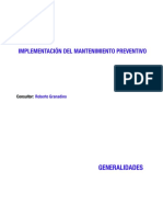 IMPLEMENTACIÓN DEL MANTENIMIENTO PREVENTIVO - Primera Unidad PDF