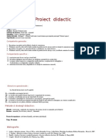 Proiect Didactic Baltagul