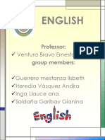 English: Professor: Group Members