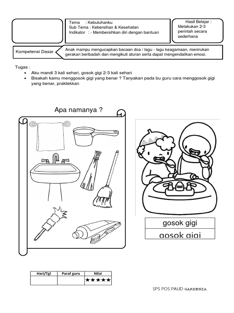 Gambar Mewarna Pdf