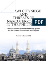 Marawi City Siege and Threats of Narcoterrorism in The Philippines