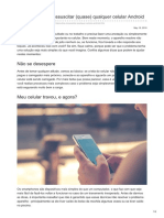 Descubra Como Ressuscitar Quase Qualquer Celular Android