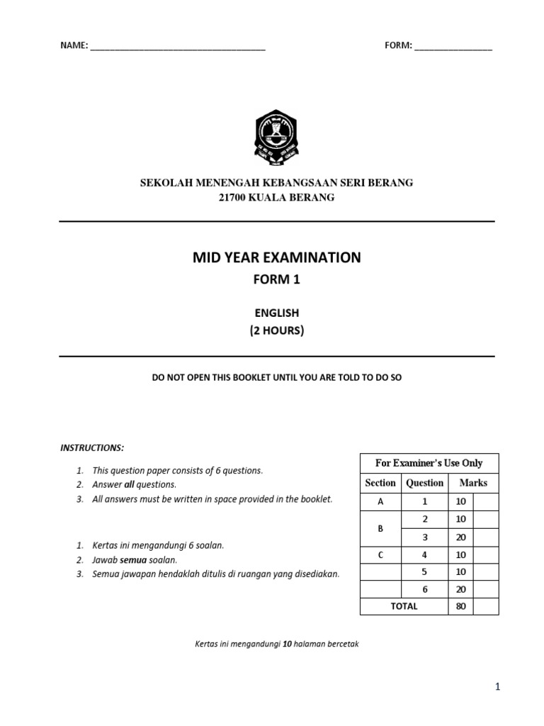 Conquer English Form 3 Flip Ebook Pages 1 44 Anyflip Anyflip