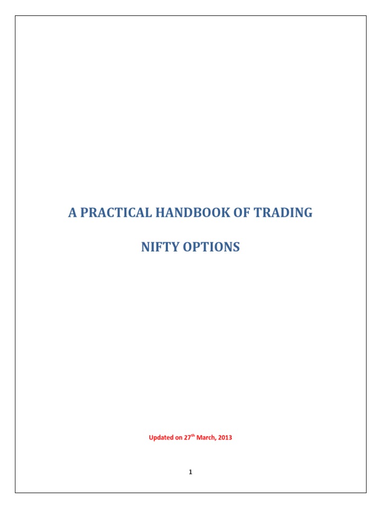 Nifty Options Trading Strategies Guide | PDF | Option (Finance) | Put ...