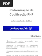 Download Padro de Codificao PHP by Juliano dos Santos da Silva SN37976022 doc pdf