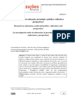 Pesquisa Sobre Educacao e Politicas Publicas_marilia Sposito