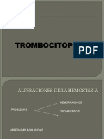 Alteraciones de Las Plaquetas