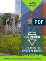 Nueva Oferta de Posgrados Universidad Del Magdalena