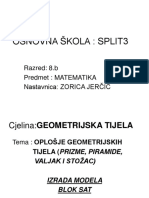 Geometrijska Tijela